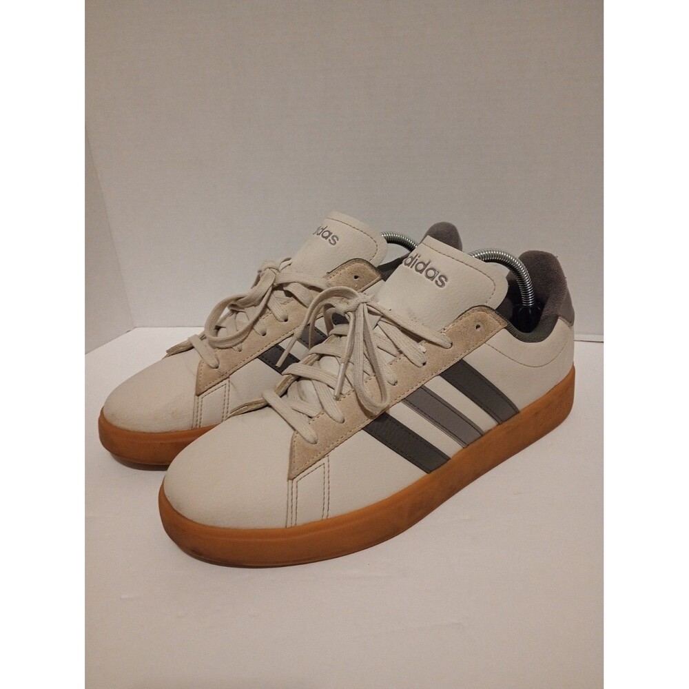 Adidas Men's Lace Up Grand Court 2.0 Low-Top Shoes Size 10
